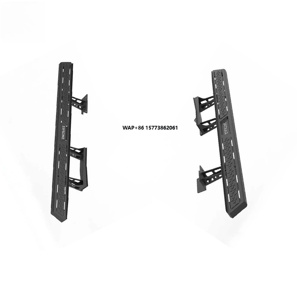 

Anti-Slip Side Steps Nerf Bars for F - Ranger Pickup Truck, High-Strength Manganese Steel for Work & Family