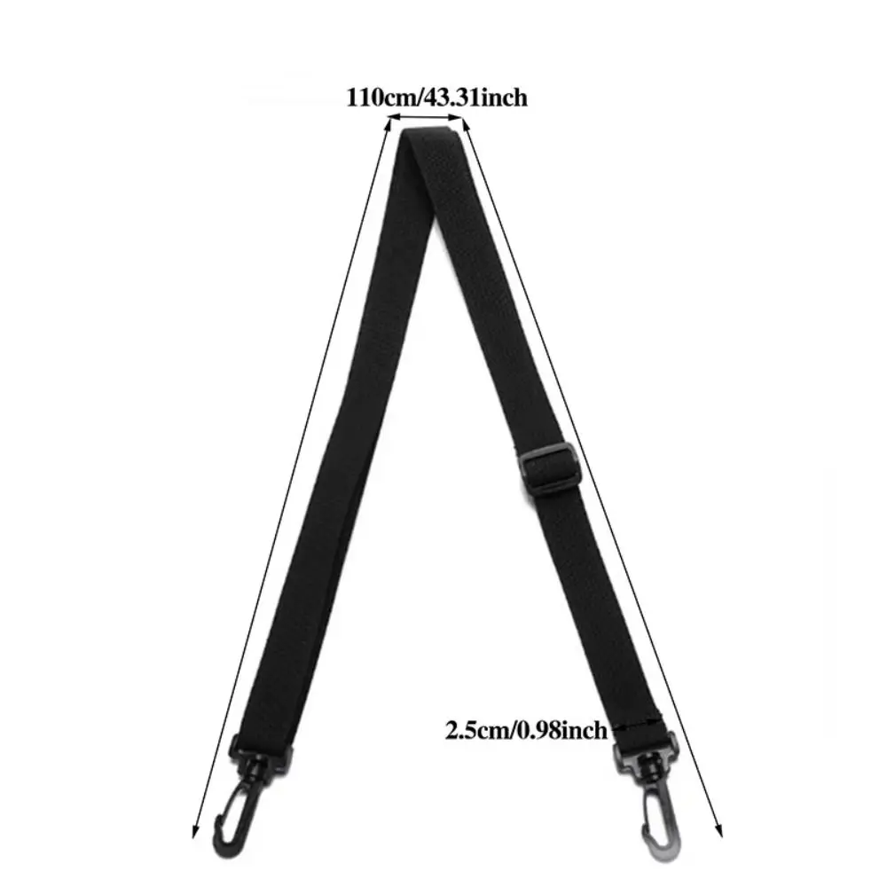 ファッション 2.5 センチメートル幅クロスボディバッグストラップ取り外し可能な調節可能なショルダーバッグベルト交換ナイロン織ストラップバッグアクセサリー