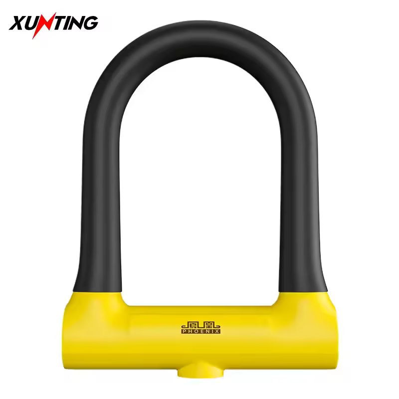 XUNTING Bicycle U-shaped Lock Safety Lock For Bicycle Accessories For Motorcycle Electric Scooter Mountain And Road Bike Lock