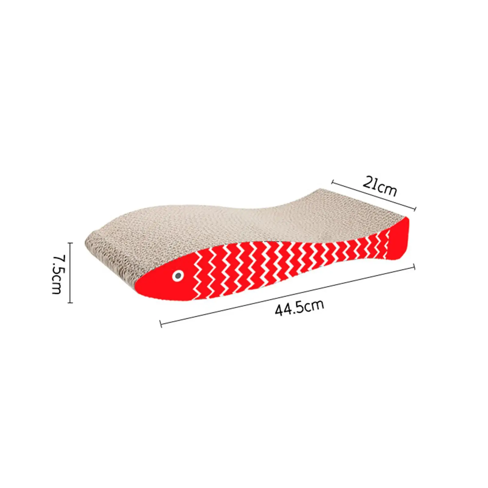 Cute Cat Scratch Pad Sturdy Cardboard Cat Scratcher for Cats Kitten Sleeping