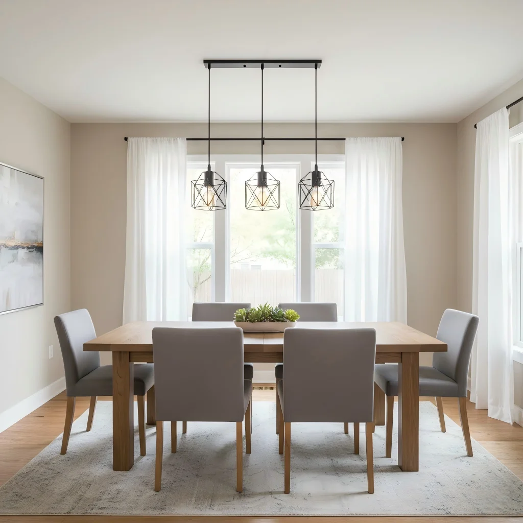 Room Decor Chandelier Led Ceiling Lighting Vintage Nordic Style Hanging Lamp Kitchen Dining Living Home Christmas Pendant Light