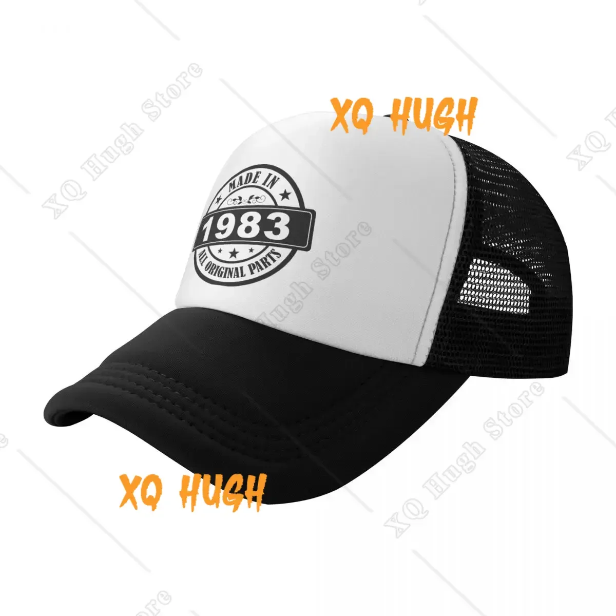 Boné de beisebol personalizado para homens e mulheres, boné ajustável, proteção solar, snapback primavera, feito em 1983 anos, presente de aniversário