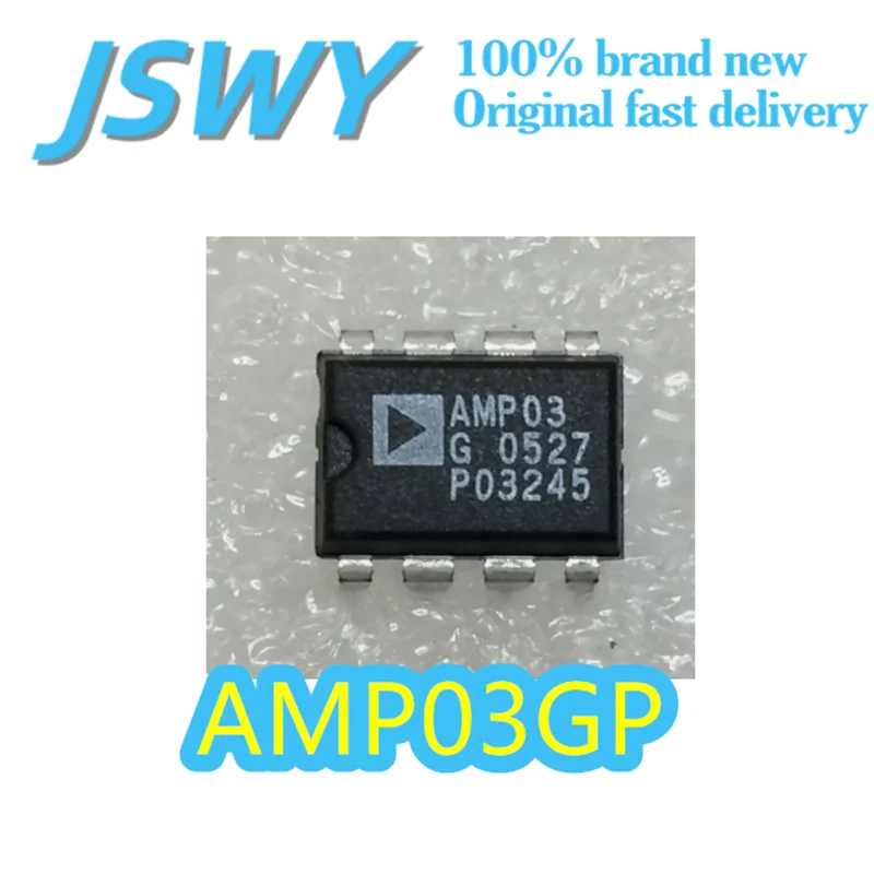 

(5/50 pieces) AMP03GP Silk Print AMP03G DIP-8 Package Dual Power Supply ±15V Instrument Special Original Electronics Spot
