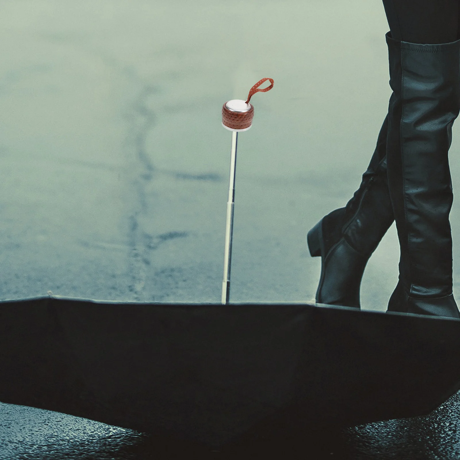 

Umbrella Handle Replacement Sturdy Wear-Resistant Grip Accessory for Rain Sun Umbrellas Easy Install Comfortable