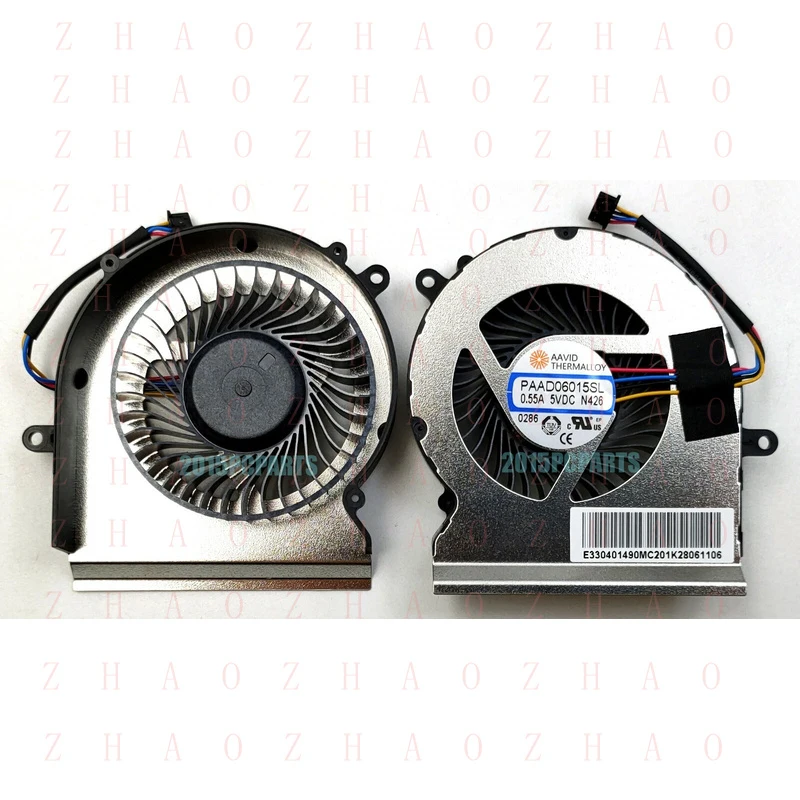 L+ for MSI GE65 Raider GP65 Leopard MS-16U1 GPU Fan 4-PIN PAAD06015SL N426