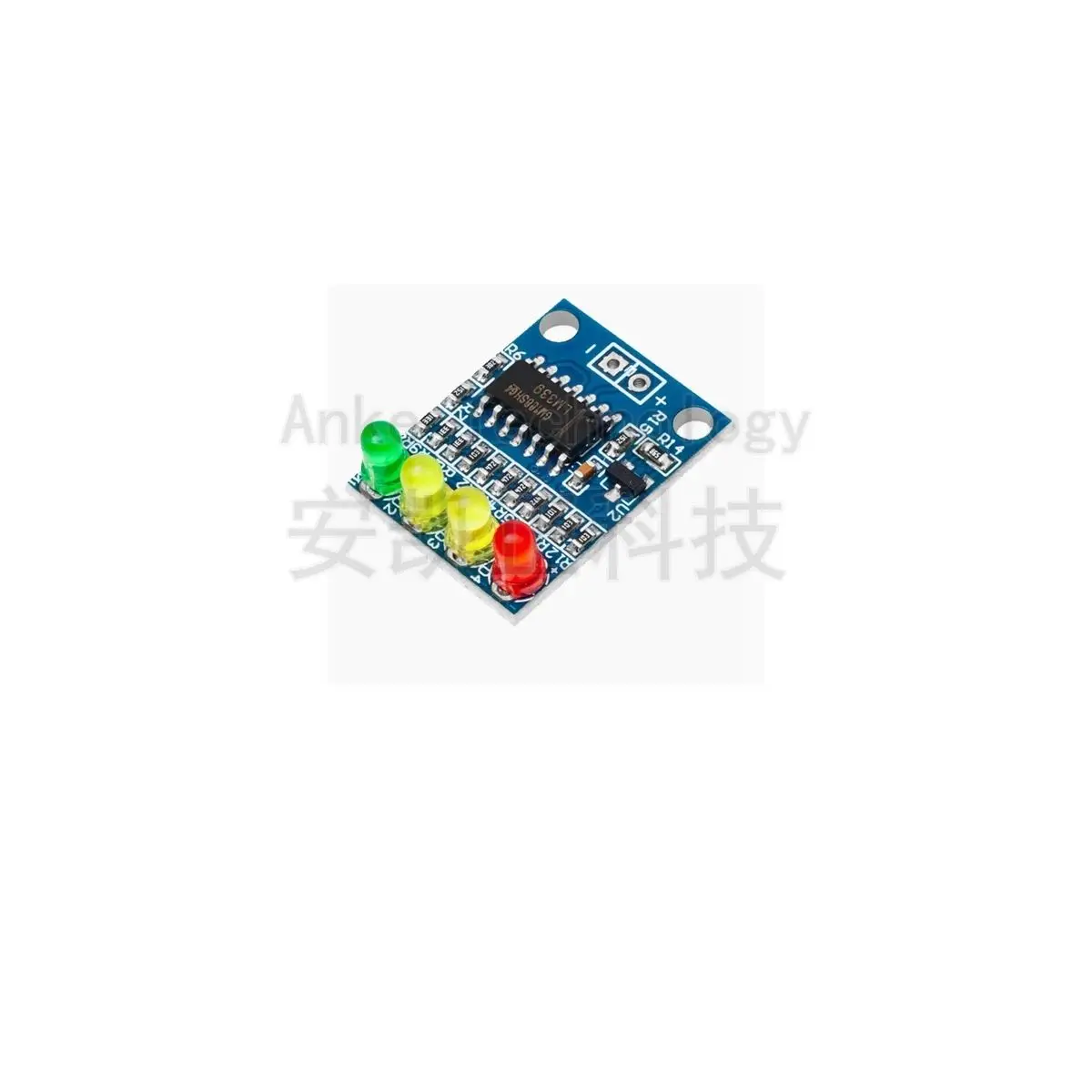 

12V Battery 4-stage Power Indicator Module with 4-bit Onboard Power Indicator LED Lights