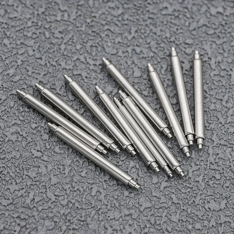 Dia 2.5mm Spring Bar Link Pins for SKX007 SKX009 Series Diving Fat Spring Bars Tool Fit 18mm/22mm Watch Strap Accessorie Parts