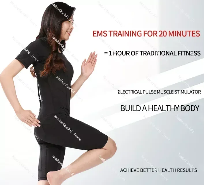 

2023 New EMS Micro Current Pulse Wireless Intelligent Fitness Yoga Training Suit Fitness Suit Rehabilitation Unisex