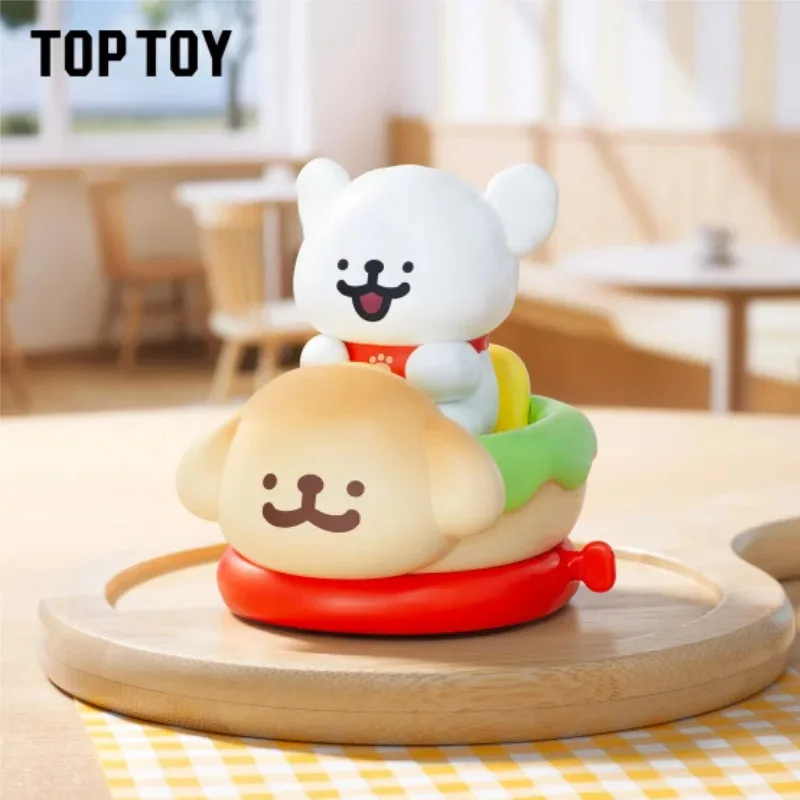 

Genuine Maltese Baking Diary Series Blind Box Kawaii Cartoon Model Doll Mystery Box Desktop Cartoon Ornament Action Figure Toys
