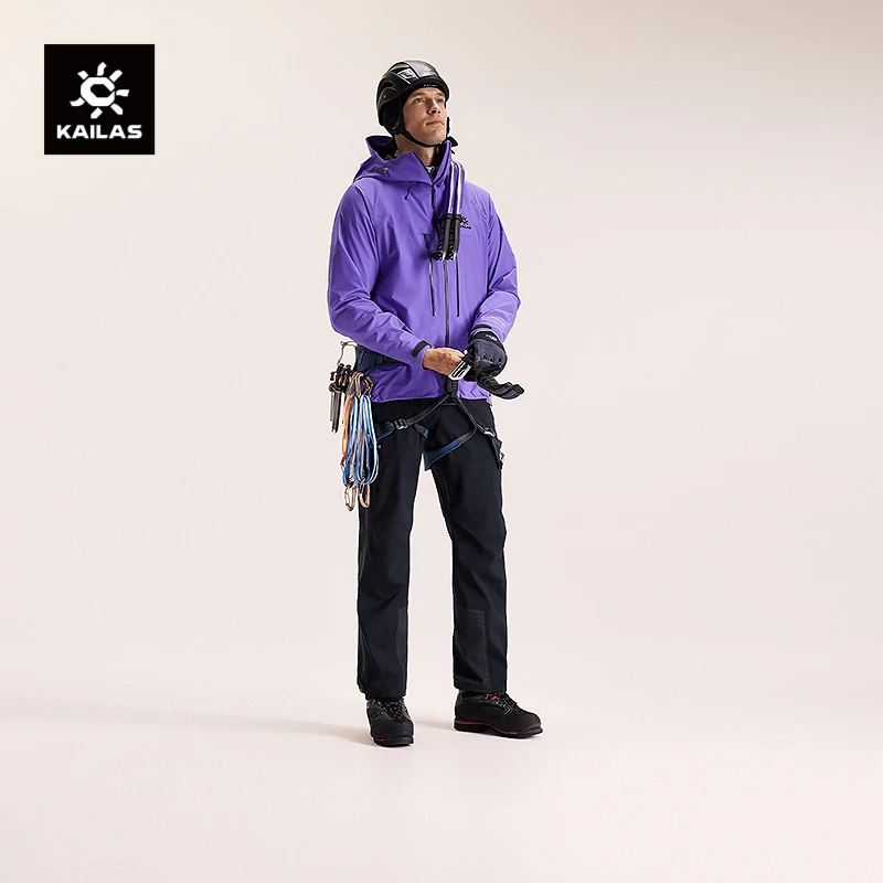 

KAILAS Men's Langta PLUS Softshell Pants GTX Windproof Lightweight Fleece-Lined for Ice Climbing Mountaineering Hiking KG2539319