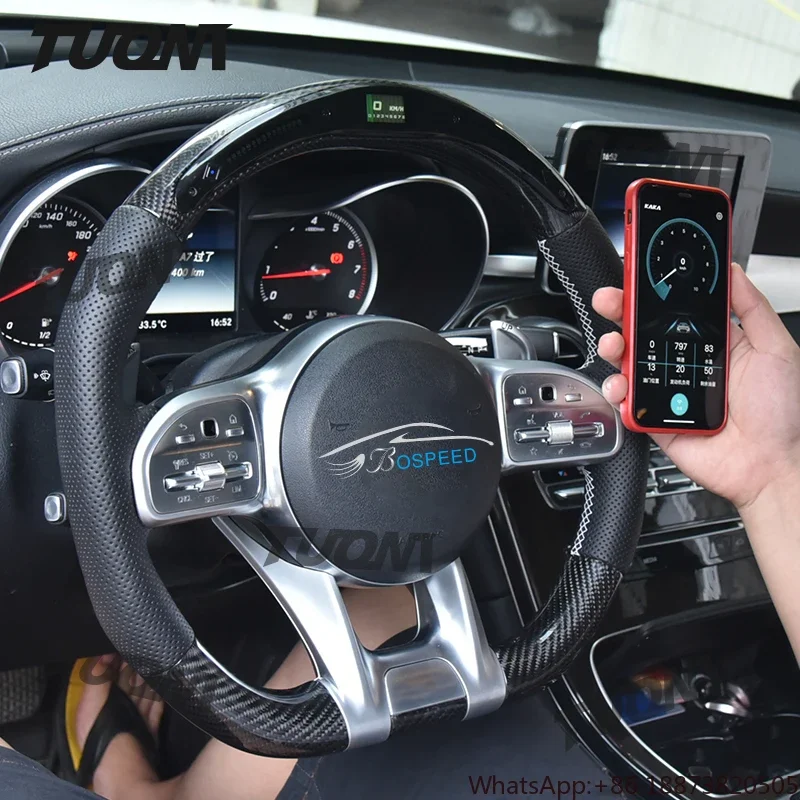 

App Control Color LED RPM Shift Light Steering Wheel Module Light Kit For Mercedes Benz B-MW A-udi V-olkswagen All Car Models