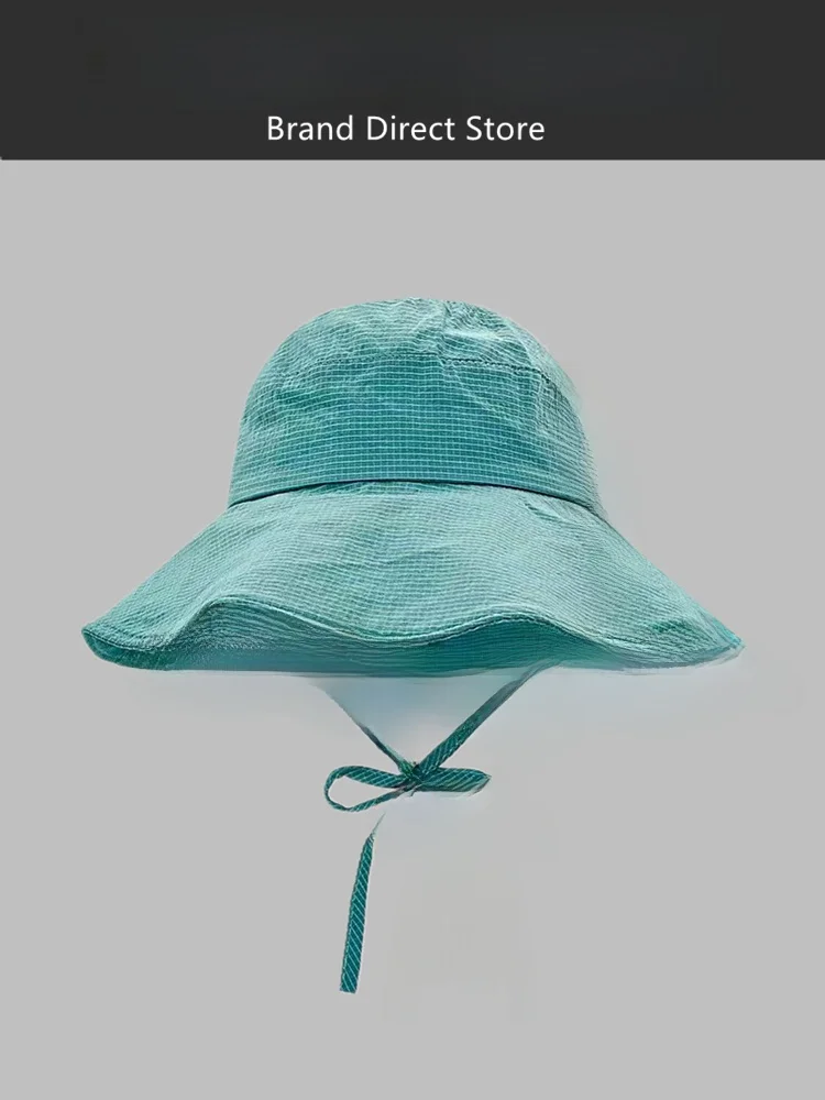 rouiiefao-chapeau-de-pecheur-coreen-a-carreaux-a-large-bord-pour-femme-pliable-pare-soleil-respirant-protection-solaire-ideal-pour-l'ete