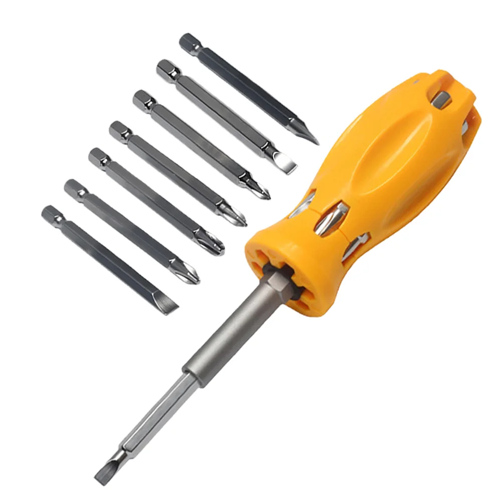 

8 In 1 Multi-Purpose Slotted Cross Screwdriver Bit Household Phone Repaire Tool For PH1, PH2,PH3 PH4 SL5 SL6 SL7