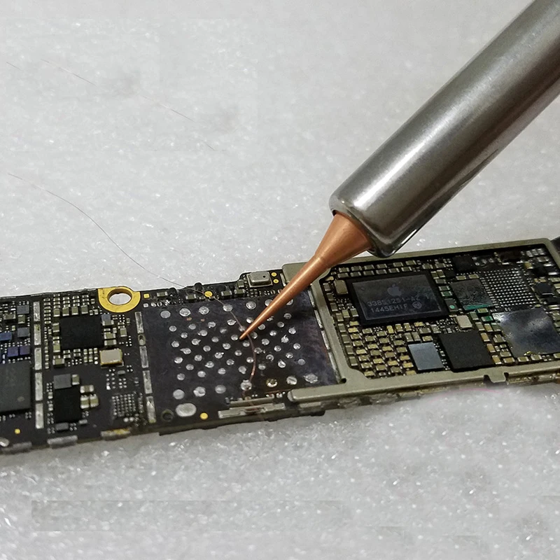 การบำรุงรักษา Kaisi 900M-T-I/เป็นออกซิเจนฟรีทองแดง Ultra-Sharp บินลวดพิเศษ Soldering Iron Head โทรศัพท์มือถือโทรศัพท์บินลวด