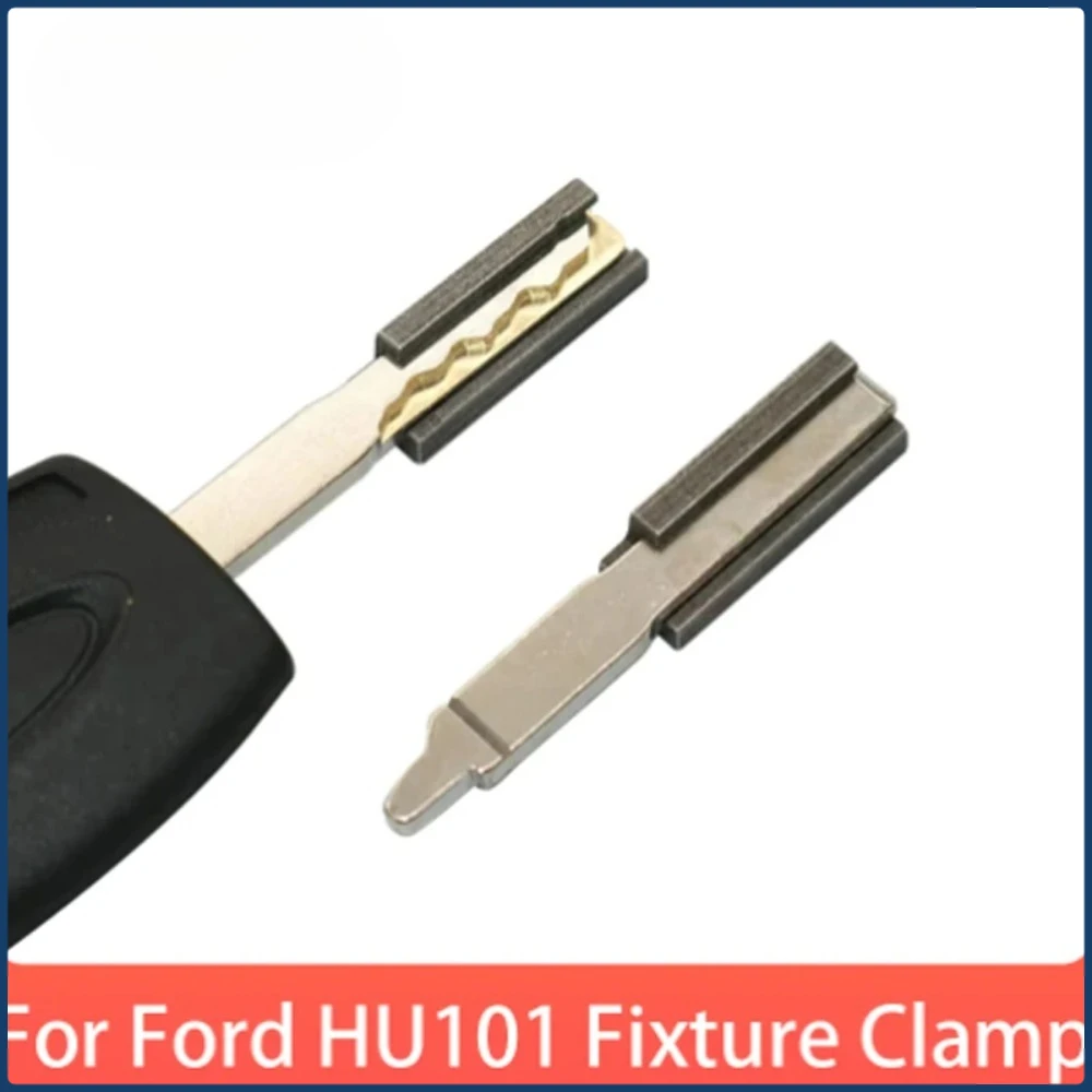 HU101 HU64 Key Cutting Machine Clamp for Ford Benz Focus - 2PCS Key Duplicator Fixture Replacement Parts for Key Blank Cutter