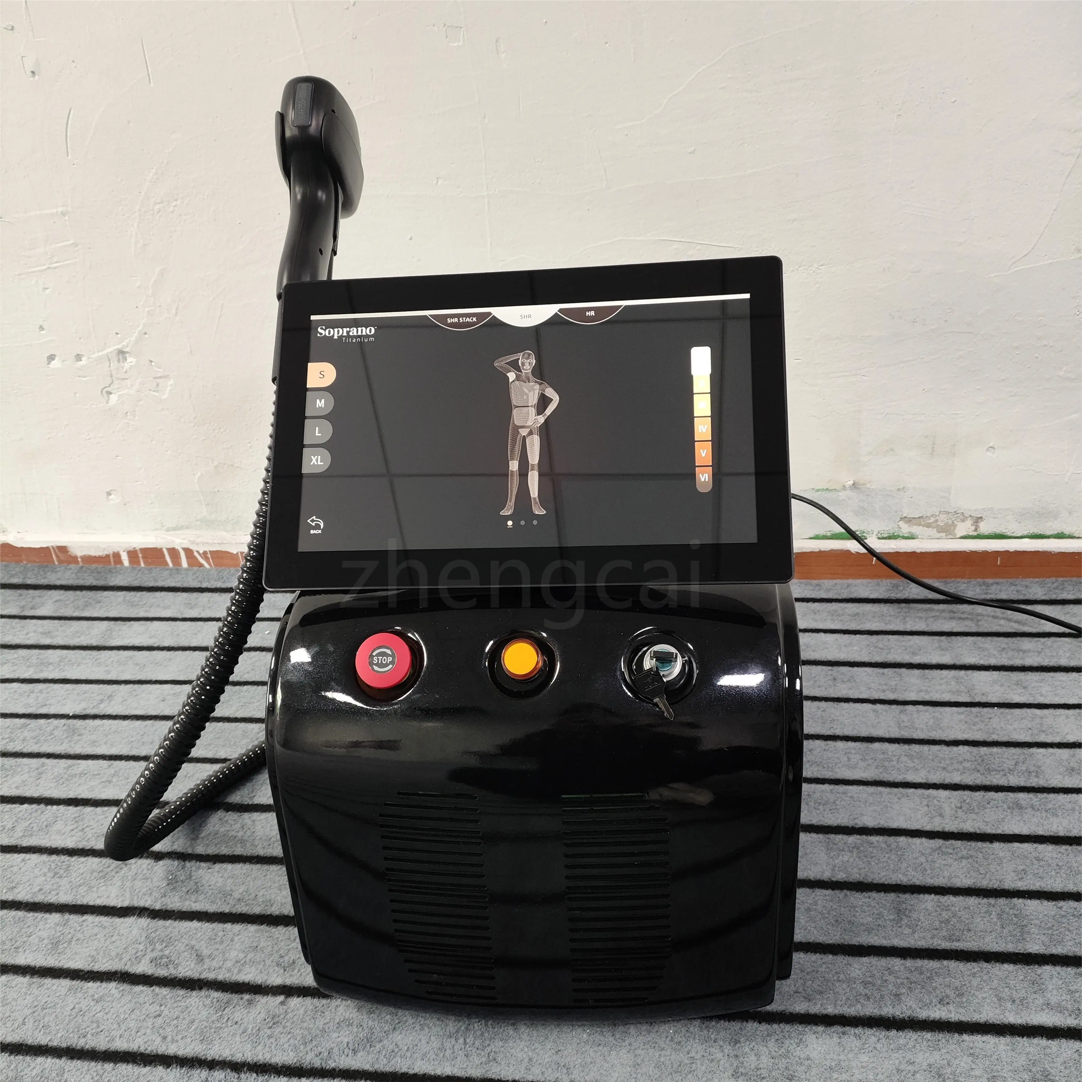 High Quality Diode Ice Platinum Titanium 1000W Handle Permanent Removal Fast Hair Removal