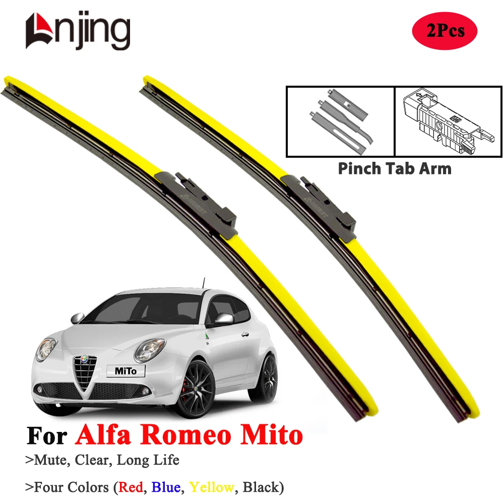 

LNJING Car Wiper Blades For Alfa Romeo Mito 955 2008-2019