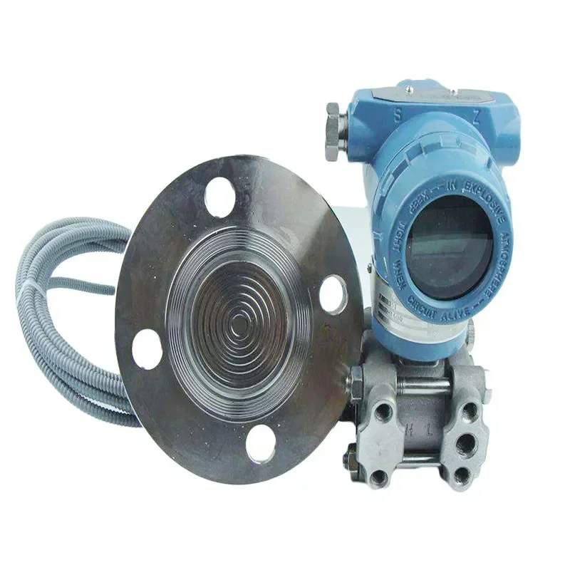 

DN50 DN100 Side-mounted Flange Liquid Water Pressure Level Transmitter 30Kpa With Display