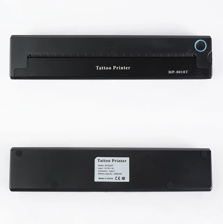 Hot Sale Portable Wireless Tattoo Thermal Printer Mini Inkless For Bluetooth Paper Printing Machine For Tattoo Products
