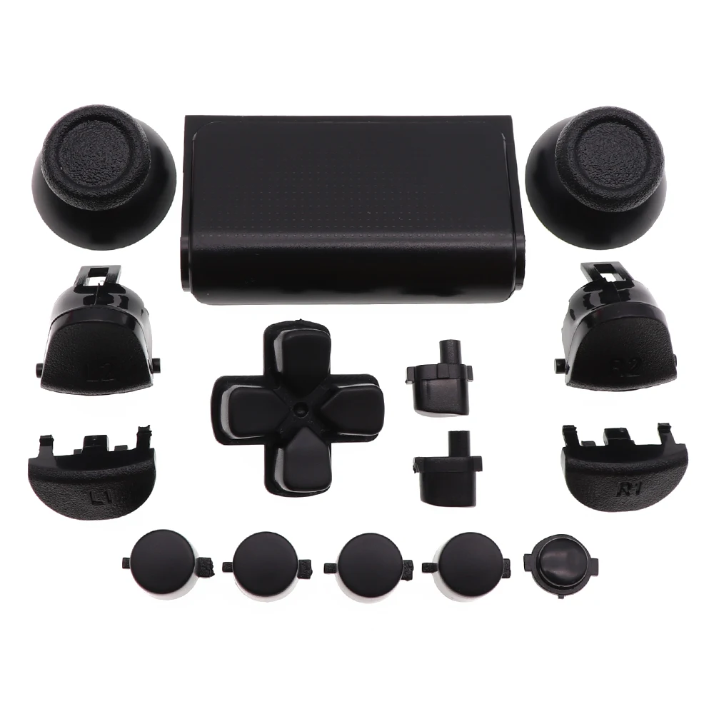 Full Set Joysticks Dpad Button R1 L1 R2 L2 Direction Key ABXY Buttons jds-040 For PS4 Pro Slim Controller components
