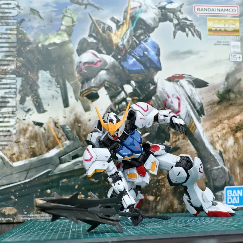 In Stock Bandai MG 1/100 ASW‑G‑08 Gundam Barbatos 4th Form Mobile Suit Iron‑Blooded Orphans Assembly Model Kit