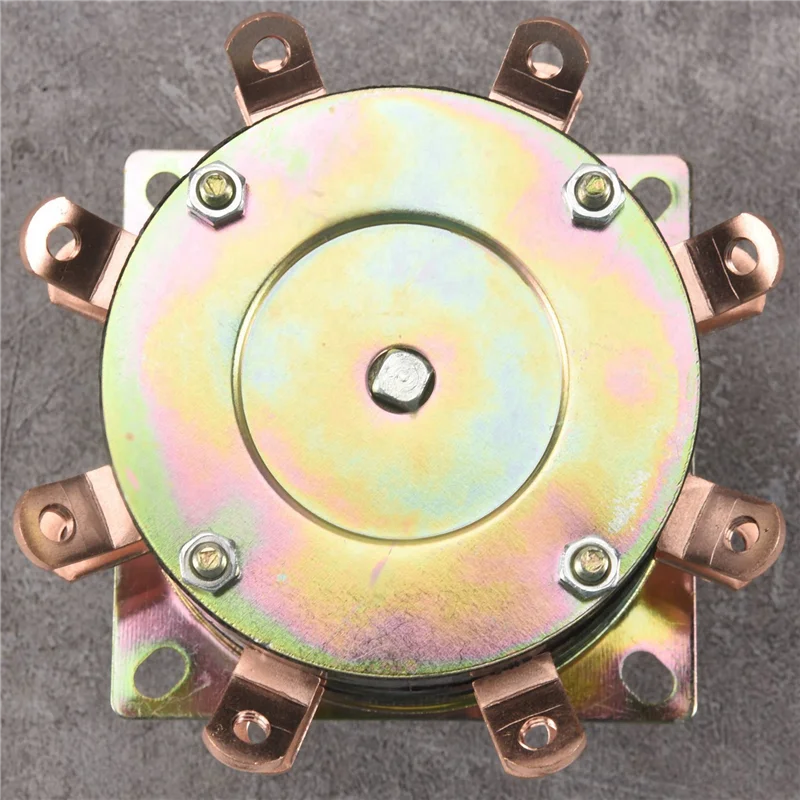 WCS-6X KDH-40 / 2-8 Contactor 8 Bit 2 Phase 16 Pin 40A Welding Machine Switch Rotary Switch Copper Needle Silver Plated