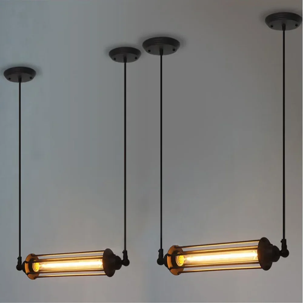 Edison T300 Chang flute wall lamp American wrought iron bedside bar restaurant corridor Internet cafe retro