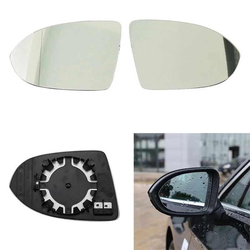 3G0857522 Car Mirror Glass  Lenses Reversing Mirror Lenses For Volkswagen Passat B8 3G 2017-2019