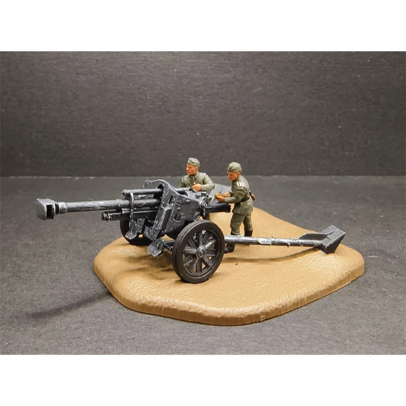 1/72 Scale 2/4pcs Resin German Soldiers With Artillery Action Figures Model Toy DIY Scene Accessory Collection Display Dolls Fan