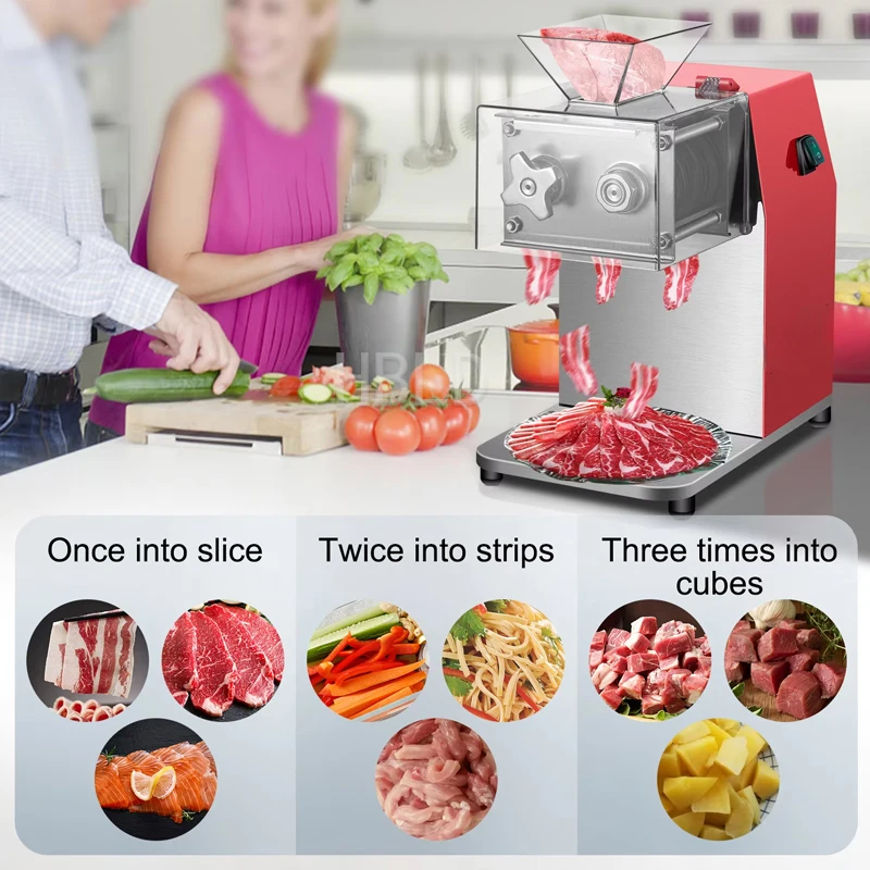 

Коммерческая маленькая нарезка для мяса, электрическая нарезка для красной говядины из нержавеющей стали