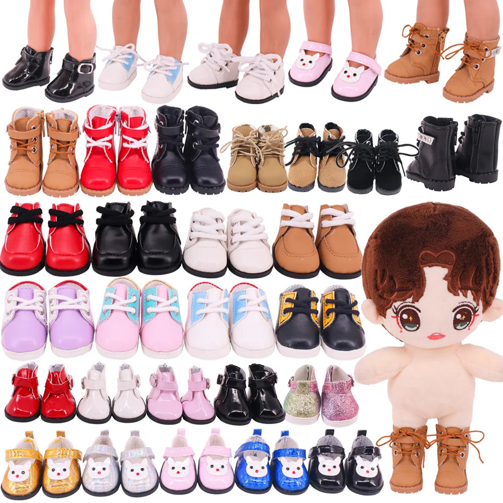 Fashion 5Cm Doll Shoes Paola Reina Pu Shoes&Boot For 14.5Inch Doll&EXO&Blythe&Wellie Wisher Doll Accessories Girl DIY Toys