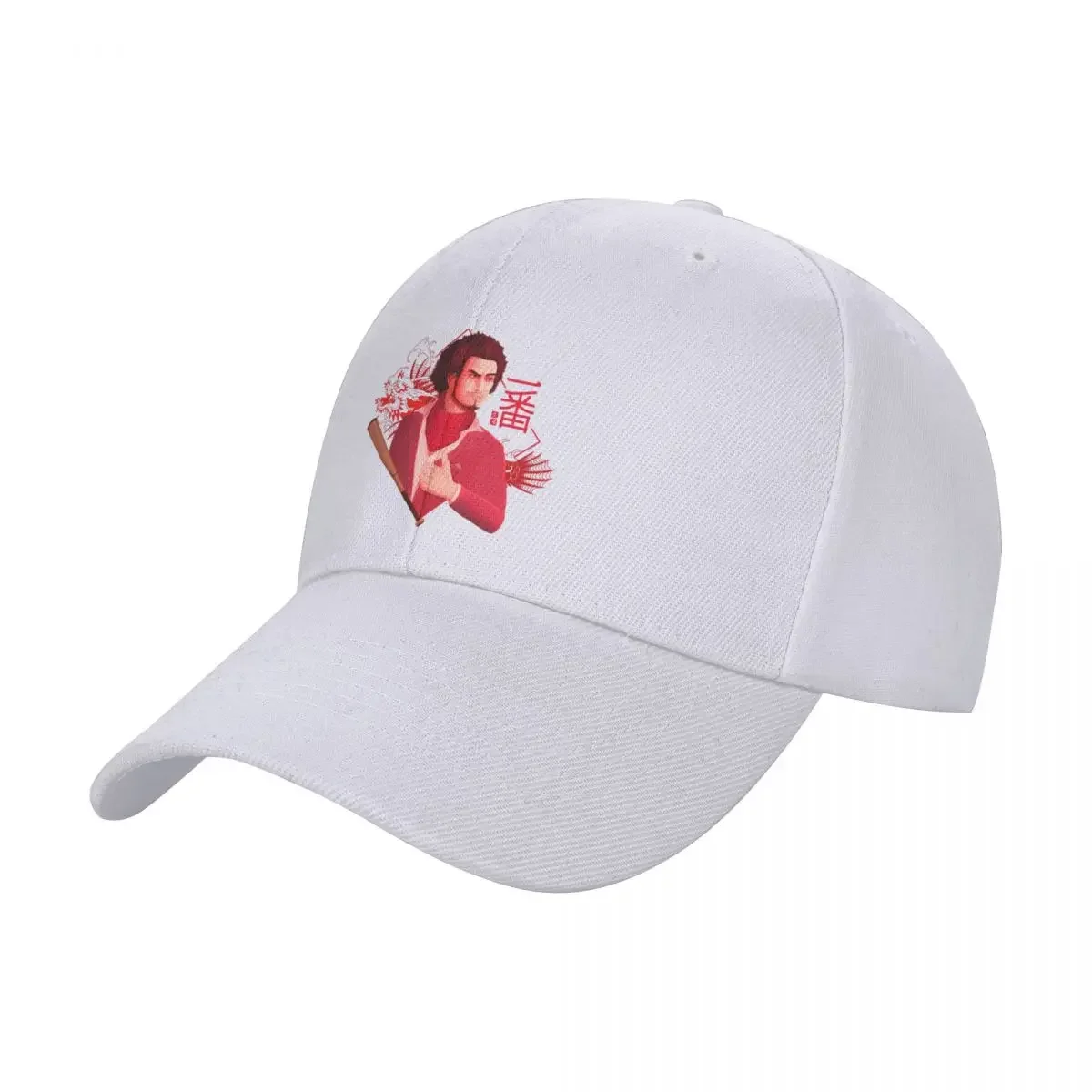 Red Like a Dragon - fish japan Baseball Cap  Mountaineering Hat Baseball Cap Hat Luxury Brand Men Caps Women's