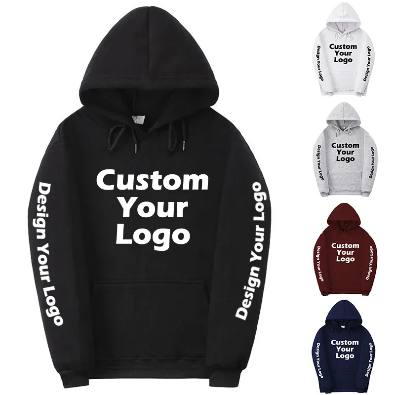 Unisex Customize Rock Hoodies Gift Print Woman Oversized Hoodie Hip Hop Sweater Sweatshirts Harajuku Loose Graphic Warm Clothing