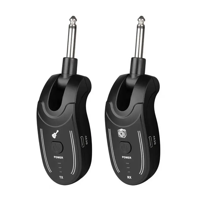 

GAW-A9 Guitar Wireless System Transmitter Receiver For Electric Guitar Rechargeable Wireless Transmission