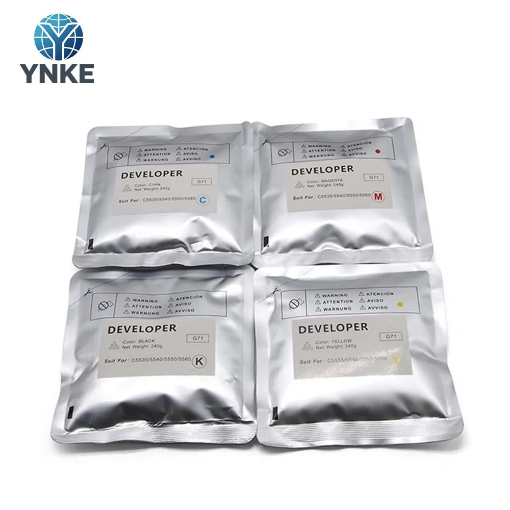 240g Developer For Canon IR C5535 C5540 C5550 C5560 OEM Quality GPR-55 C-EXV51 NPG71 Developer Powder Import Carrier 1Bag