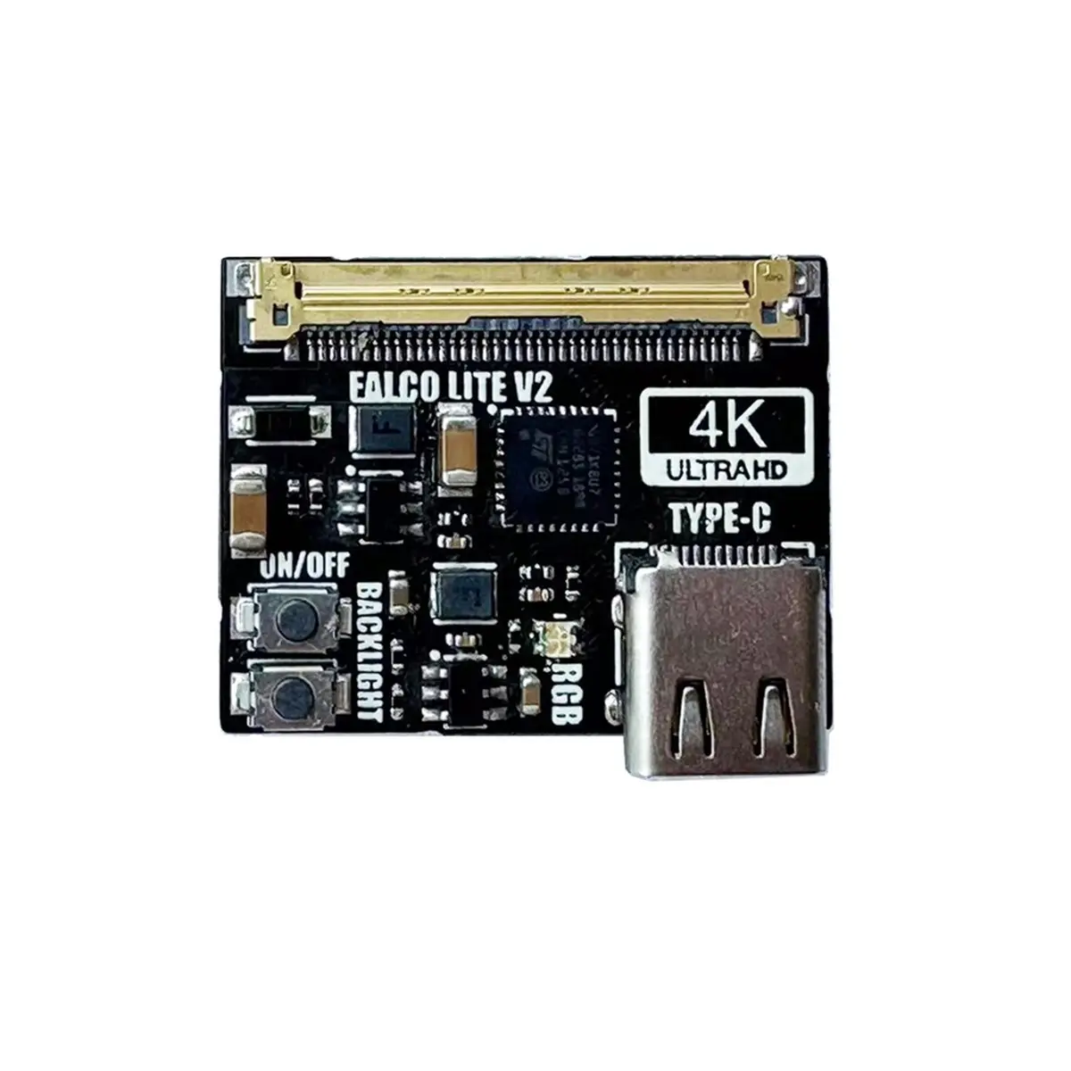 AA19 Mini EDP to DP Board 4K Type-C Driver, USB-C to DisplayPort Converter Board for 4K UHD LCD Panel