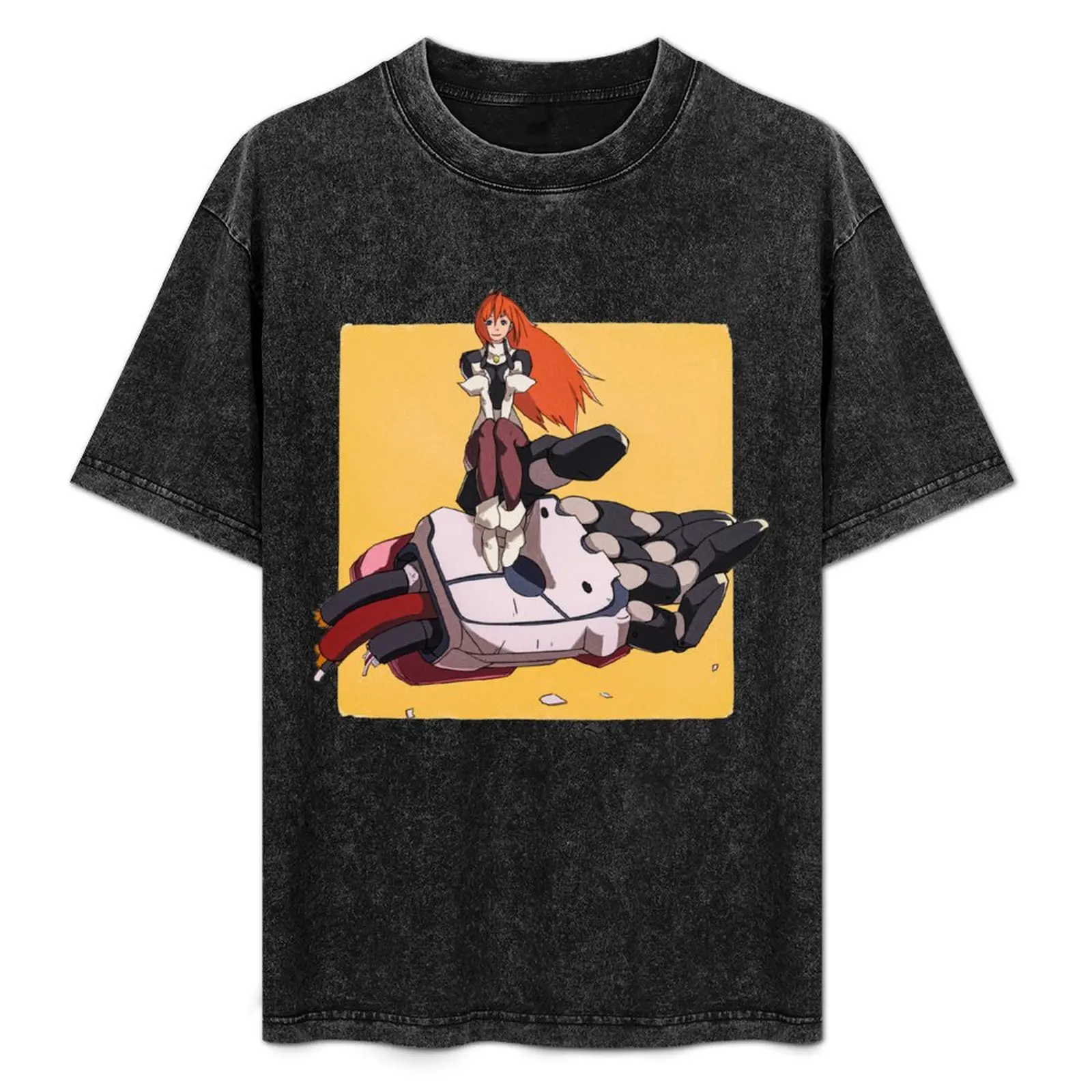 Camiseta con diseño gráfico de robot Xenogears Elly para hombre