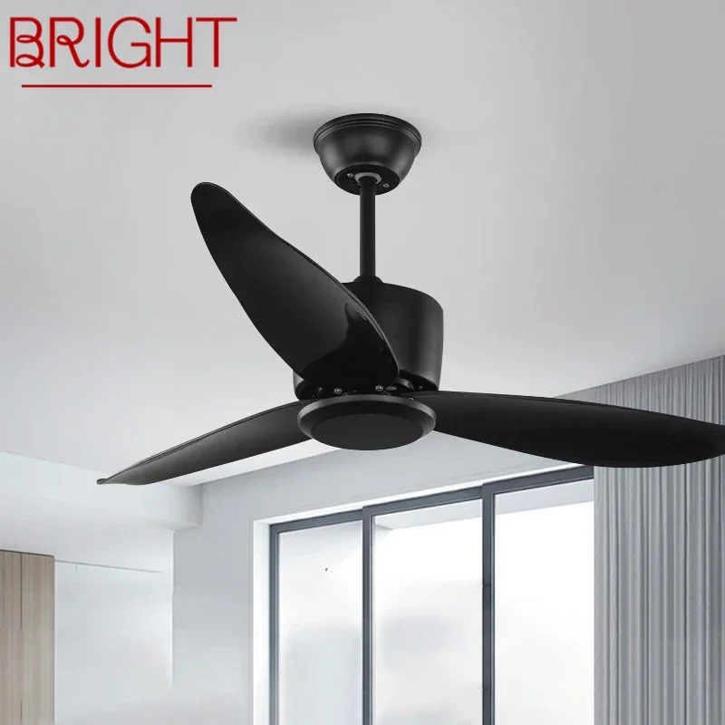 

BRIGHTNordic Without lights Ceiling Fan Modern Minima lism Living Room Bedroom Study Cafe Hotel