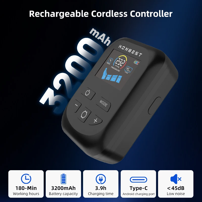 Pneumatic Sports Air Pressure Compression Recovery Boots Leg Massager Machine Pressotherapy for Athlete Blood Circulation