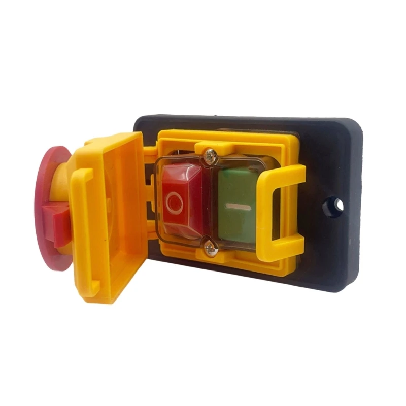 สวิตช์ 7 พินที่สะดวกสวิตช์ปุ่มแม่เหล็กไฟฟ้า KJD18 สำหรับโครงการ DIY KXRE