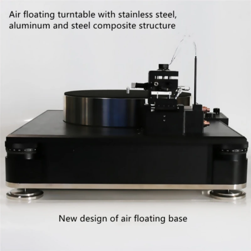 FFYX جديد T203 مشغل تسجيلات فينيل عائم بالهواء معيار MINI MA11 موتور LP مشغل القرص الدوار