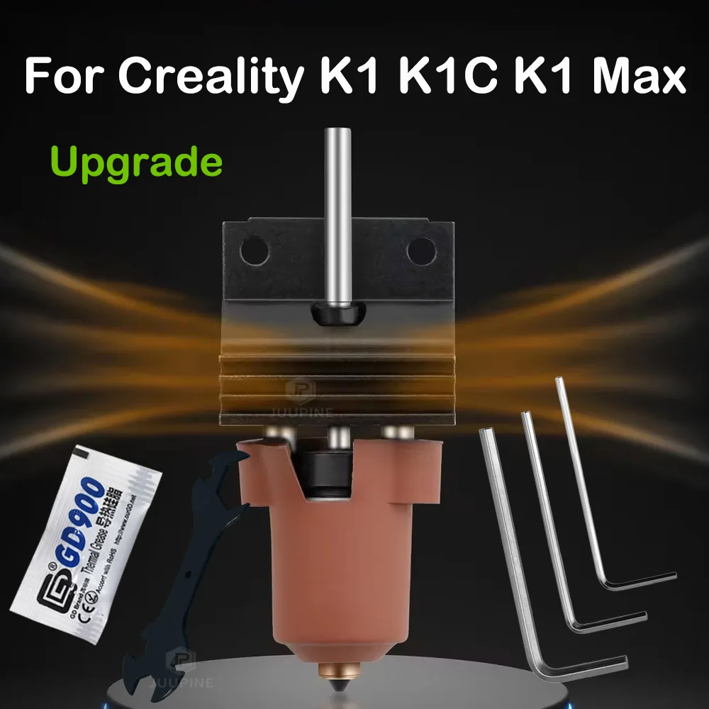 For Creality K1c Accesorios K1c Hotend With Heat Sink K1c Unicorn Nozzle Kit Heater Thermistor For Creality K1C K1 K1 Max Hotend