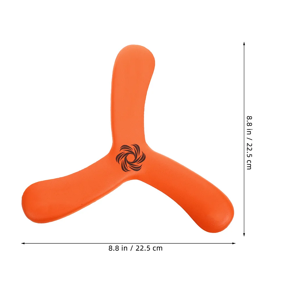 3 pçs engrossado macio voando boomerang para crianças recreação ao ar livre praia esportes disco voador família jogar pegar brinquedo de esportes ao ar livre