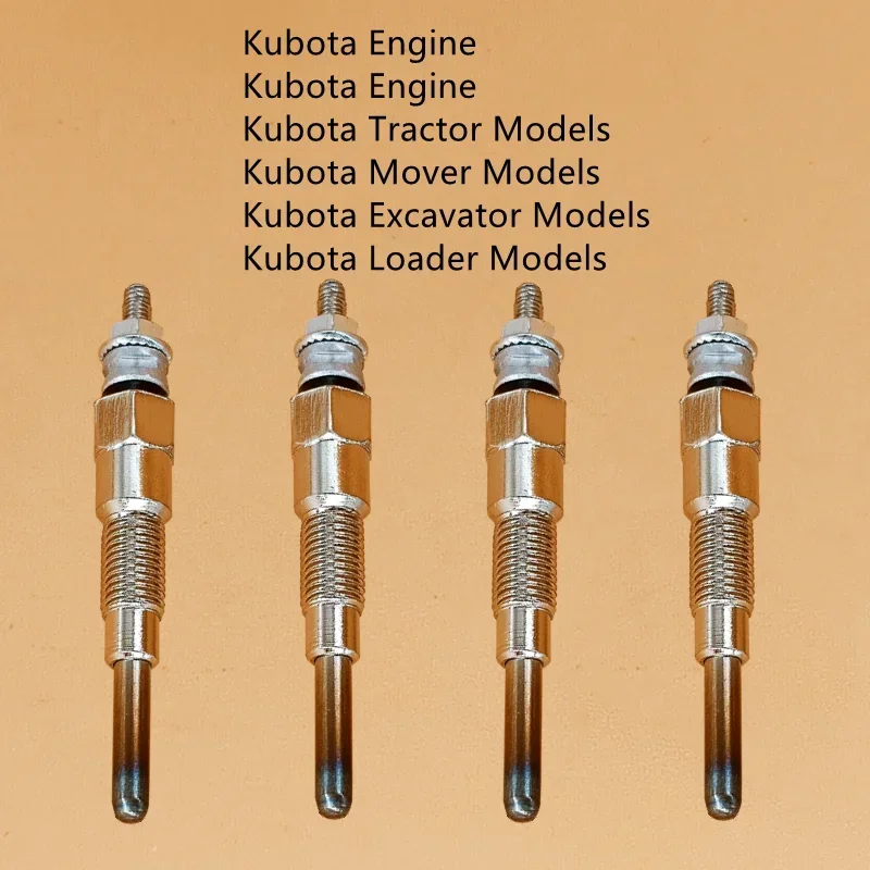 Diesel Glow Plug for Kubota 05 1685165512 16851-65512 D1005 D1105 D902 D722 D782 B1700D B1700E