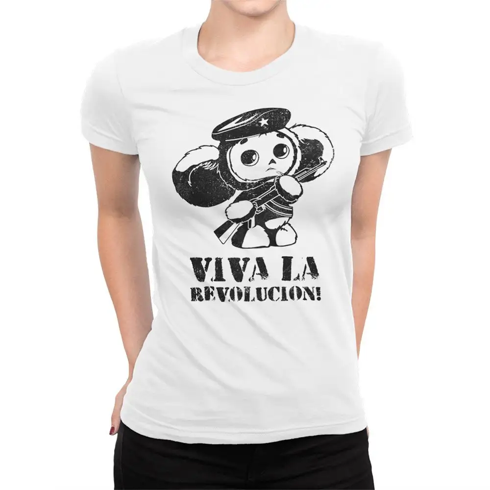 Che Burashka Viva La Revolucion Funny T Shirt Cheburashka Guevara Sizes 966111