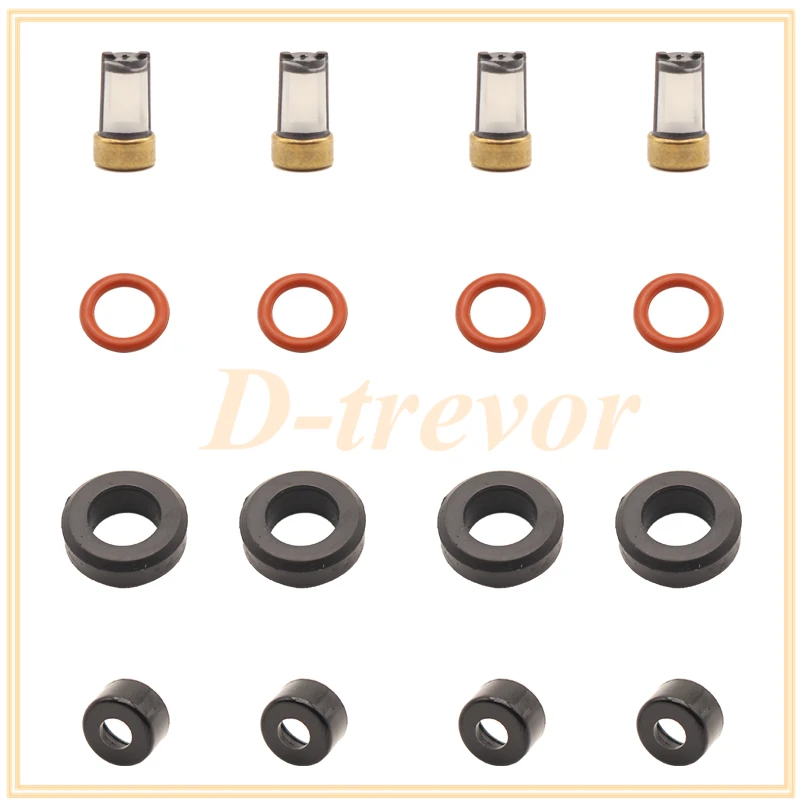 Fuel injector nozzle repair kit for FJ415 For Toyota Corolla Celica Matrix 1.8L 23250-0D040