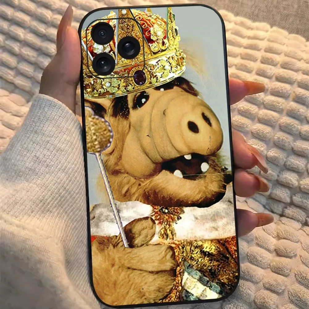 TV S-Series Alf Funny Phone Case For iPhone 8 11 12 13 14 15 Mini X XR XS PRO MAX Plus Shell