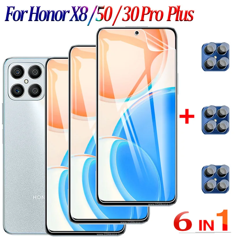 

Hydrogel Film Honor X8 Screen Protector Film For Huawei Xonor Magic 4 50 Lite 30 Pro Plus Hidrogel Honor 70 Magic4 Lite X9 X7 X8