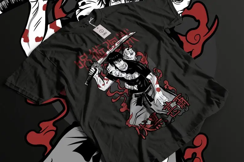 

Anime retro T-shirt, 100% cotton, all sizes for men and women Comic lovers