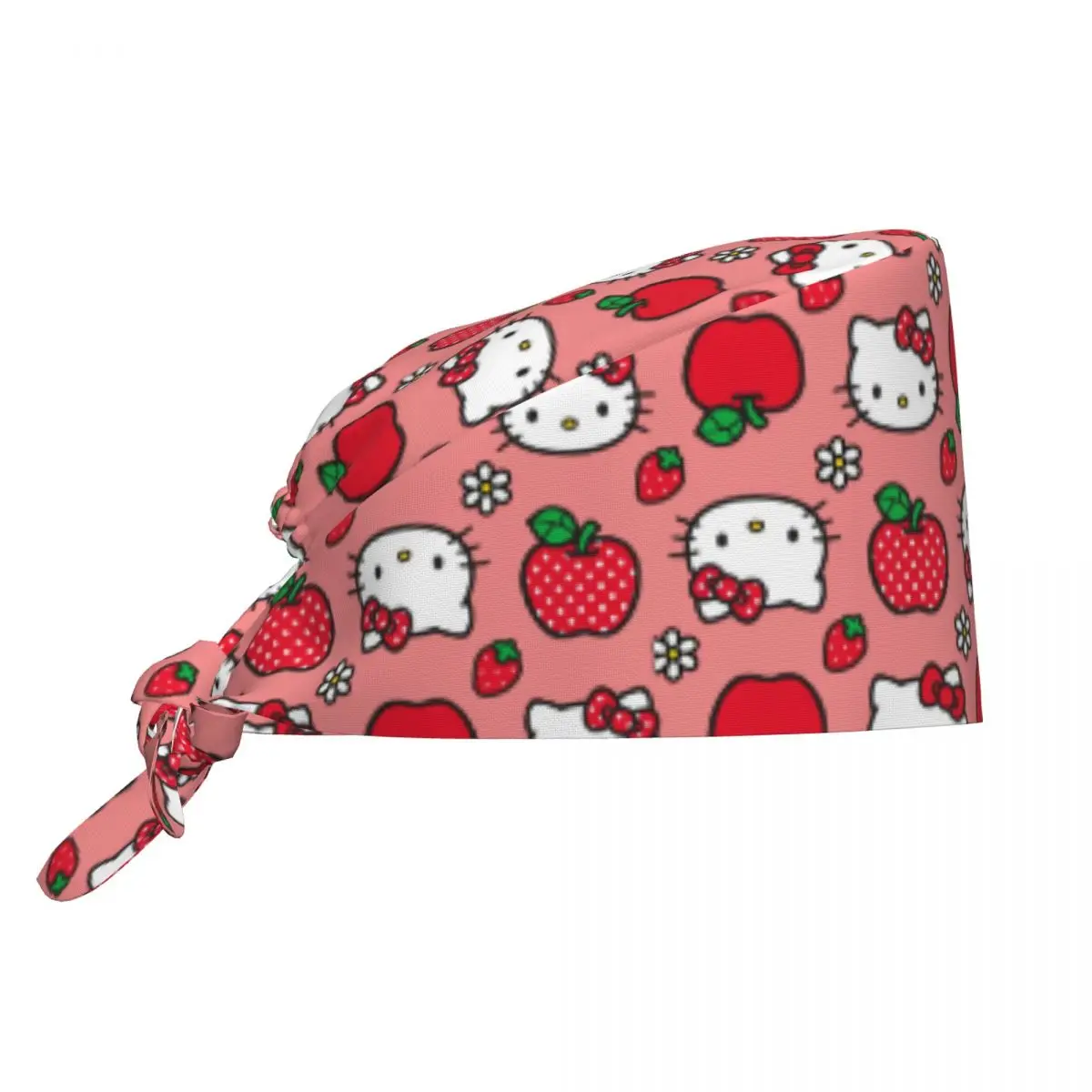 

Скрабы для медицинских персонала Hello Kitty для мужчин и женщин, унисекс, хирургический скраб для котенка, кота, врача, ухода за больными